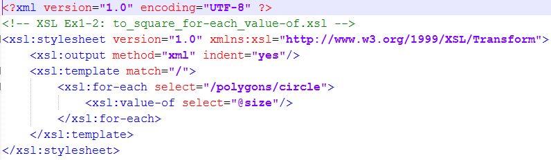 xsl:value-of & xsl:for-each xsl:value-of Huom: palauttaa vain XPathsolmujoukon ensimmäisen solmun arvon*