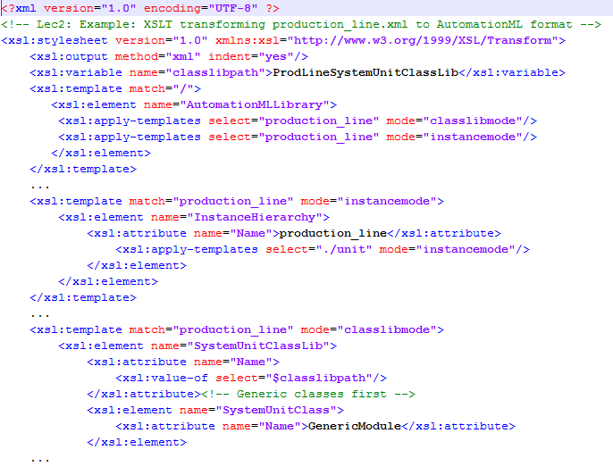 Harjoitustehtävä U2E2-E3 Vinkkejä Suositus: käytä template-tekniikkaa mahdollisimman paljon mieluummin kuin for-eachluuppeja, koska se XSLT:n keskeinen tekniikka Tulosdokumentin tulee koostua