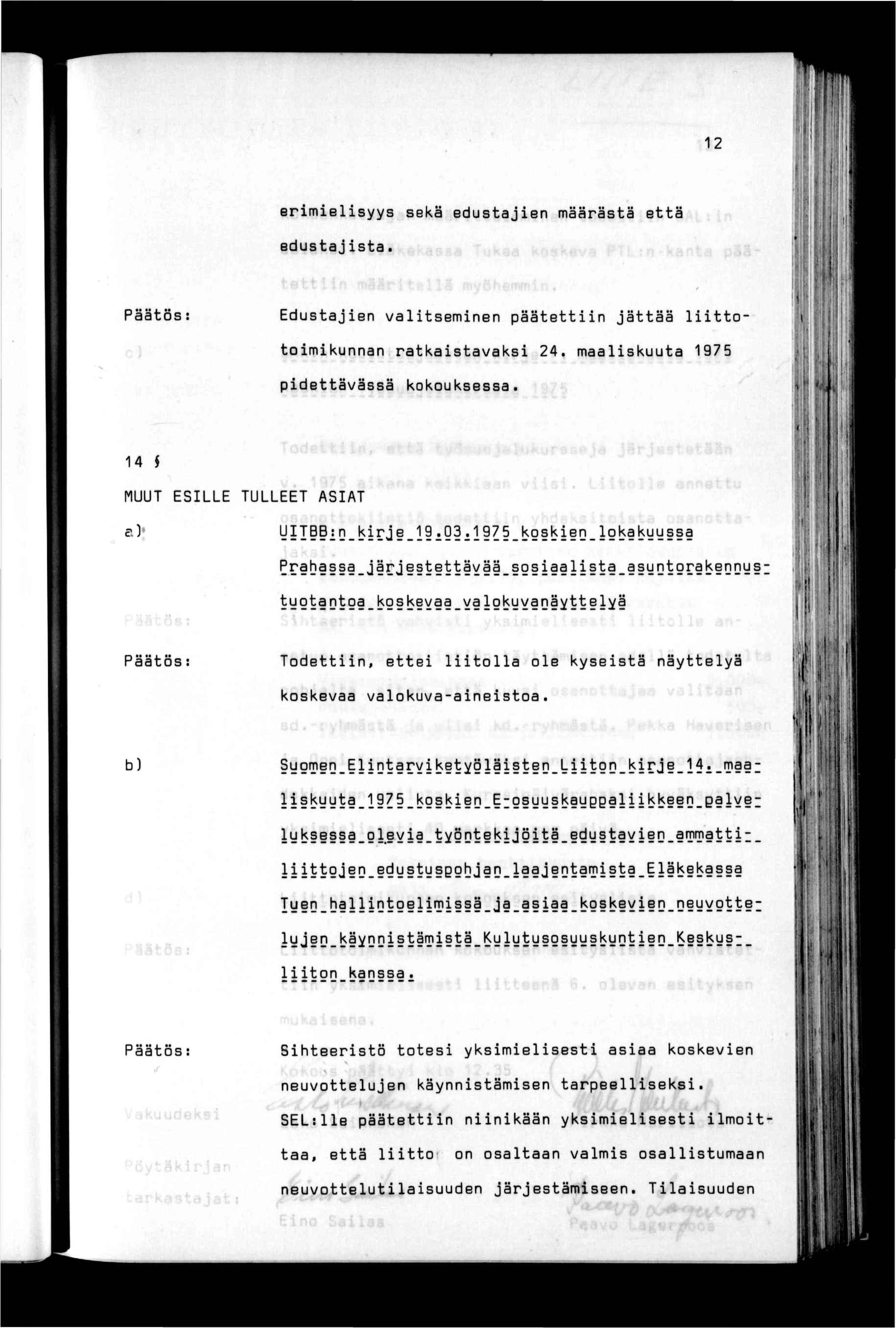 12 \ l. <) ^ j: e r m e l s y y s s e k ä e d u s t a j e n m ä ä r ä s t ä e t t ä e d u s t a j s t a. f V p \ N. f!l»!