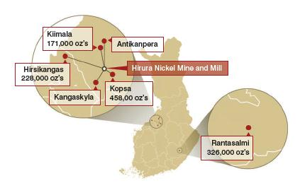 Belvedere Resources Ltd Suomessa vuodesta 1997 Belvedere Mining Oy Hituran nikkelikaivos (Nivala) Tuotanto 2 200 tonnia nikkeliä vuodessa 78