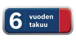 Bosch Lämpömestarin 6 vuoden takuu Takuumme pitenee kolmesta vuodesta kuuteen vuoteen, jos laitteen on myynyt ja asentanut sertifioitu Bosch Lämpömestari. Sisältö Bosch - turvallinen valinta.