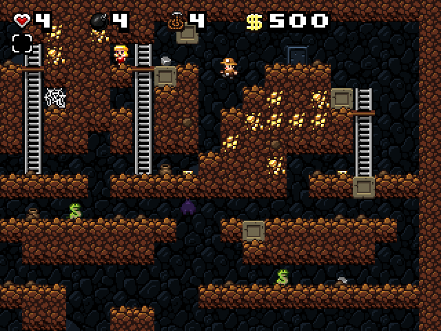11 Kuvio 6. Spelunky (Yu 2009.