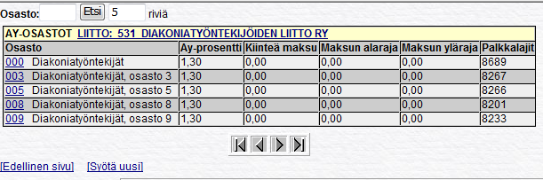 Syötä virallinen liittonumero, liiton nimi ja mahdollinen osoite. Osoite-tieto ei ole pakollinen. Talleta tiedot. 11.