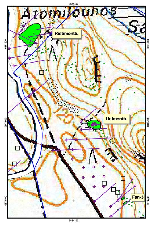 Geologian tutkimuskeskus 4 In 1983 the exploration department of GTK launched an exploration project at Riutta including airborne geophysical survey, geological mapping, pedogeochemical sampling