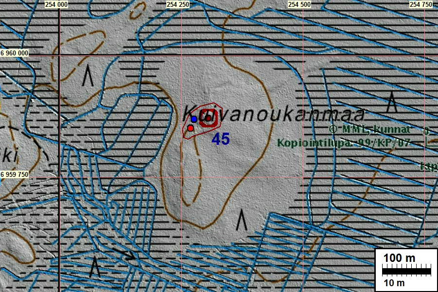 14 45 KURIKKA KUIVANOUKANMAA Mjtunnus: Rauh.