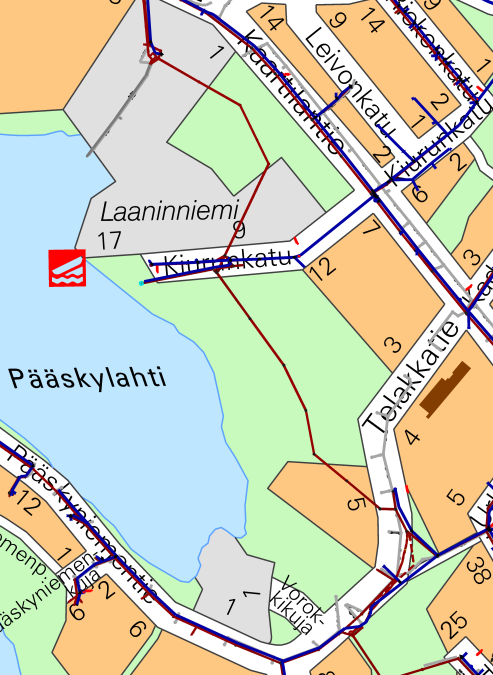 3.5 Yhdyskuntatekninen huolto Alueen kunnallistekniikka on pääosin valmiiksi rakennettu Kaartilantien ja Kiurunkadun varteen.