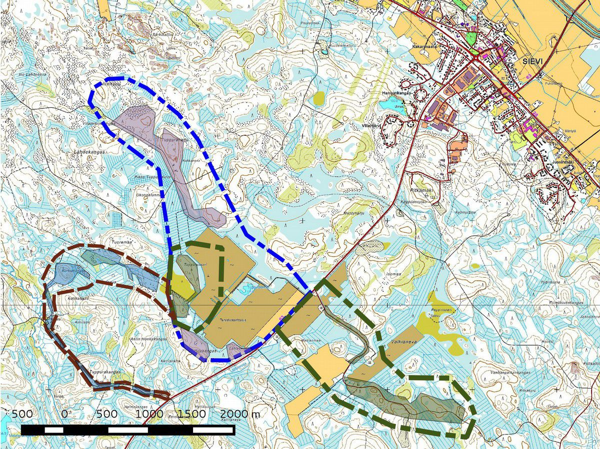 3 Työssä käytettiin EGNOS-yhteensopivaa paikanninta Garmin GPSmap 6s, Samsung Galaxy Tab3 tablettitietokonetta, sekä QuantumGis.8 paikkatieto-ohjelmaa. Yleiskartta.