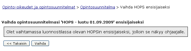 OodiHOPS käyttöohje - Opiskelija 13 3.6.