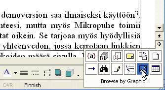 53 Vierityksen tehostaminen Tuplanuolilla sivu kerrallaan selaaminen Microsoft Word: vierityspalkin