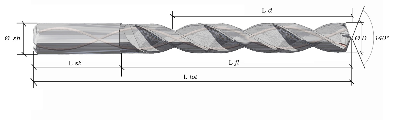 DOF k+(++) 10 X D Sisäpuolinen jäähdytys Art.