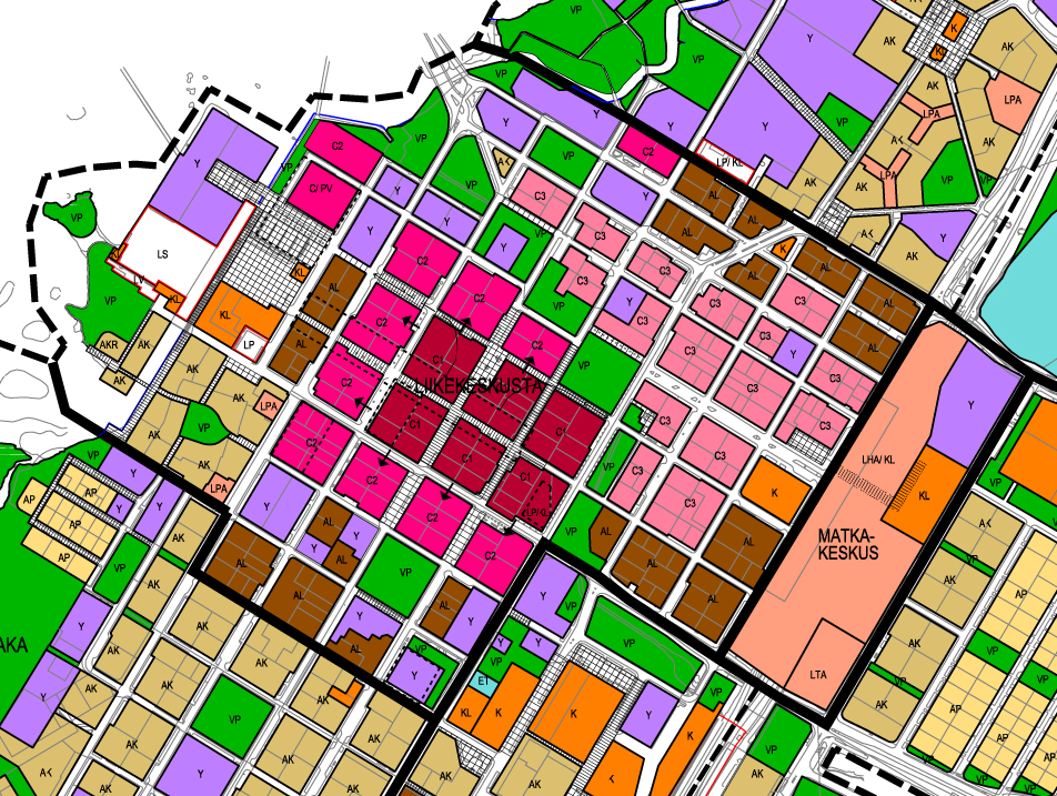 Land use and transportation plan 2020 CORE