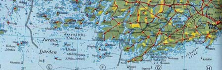 Iso-Ätämö: 2,6 m, Pikku-Ätämö: 7,3 m Ätämöt sijaitsevat Lounais-Suomessa Someron