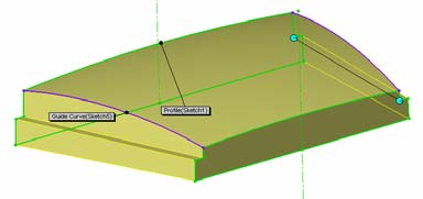 Insert Boss/Base Loft Tuottaa tilavuusmallin