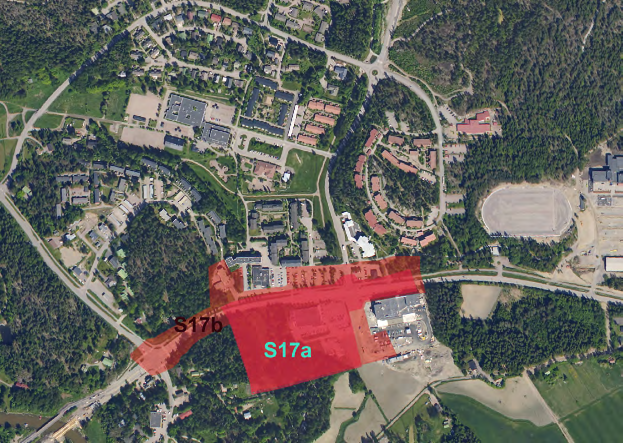 S 17-a Söderkullan K-marketin ja sote-aseman asemakaavan muutos S 17-a Detaljplaneändring för Söderkulla K-market och sohä-station S 17-b Söderkullan