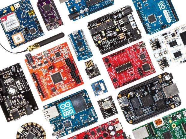 Älykkäiden laitteiden kehitys yleistynyt/helpottunut 36 laiteohjainkorttia vertailussa http://makezine.com/magazine/make-36-boards/which-board-is-right-for-me/ Raspberry Pi, Arduino yms.