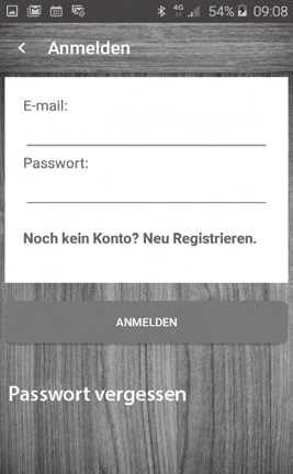 Sähköpostiosoite ja salasana ovat ne tiedot, jotka ilmoitit rekisteröitymisen yhteydessä. MyHobby-koodi syötetään seuraavassa vaiheessa. Rekisteröidy kuten kuvassa 4 kuvaillaan.