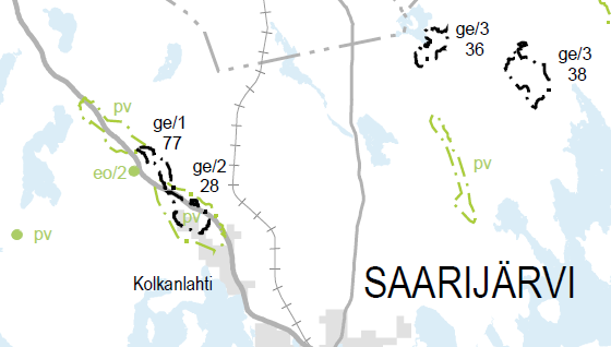 FCG SUUNNITTELU JA TEKNIIKKA OY Kaavaselostus 11 (100) 4.2.3 Keski-Suomen maakuntakaavan vaihekaavat 1. Vaihemaakuntakaava koskee Jyväskylän seudun jätteenkäsittelykeskusta.