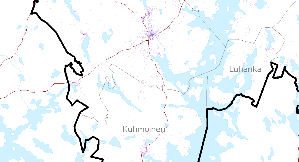 Maankäytön laajenemissuunnat tullaan määrittelemään vuonna 20