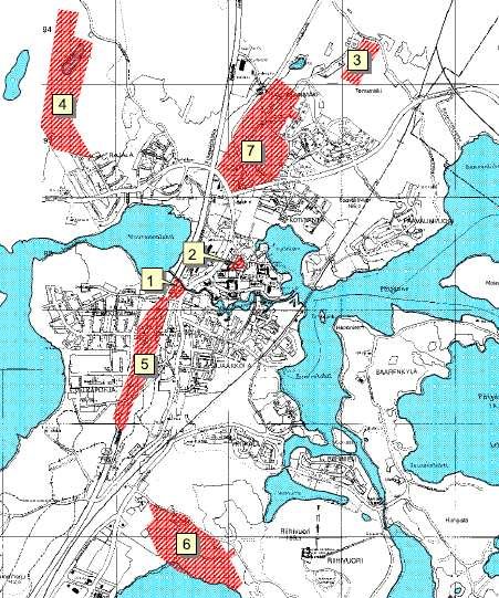 Ensimmäisessä vaiheessa osayleiskaava laaditaan alueelle, joka rajautuu etelässä Muuramejokeen ja pohjoisessa Jyväskylän rajaan. (kuva x). Kuva 2.