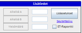 Seuraa sen kautta, että tilanteet tallentuvat oikein.