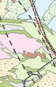 Hankealueen läpi virtaa kolme pienempää jokea (Kivioja, Itäoja, Sarkoja ja Lestijoki sekä etelässä Heinosenpuro). Kuva 30.