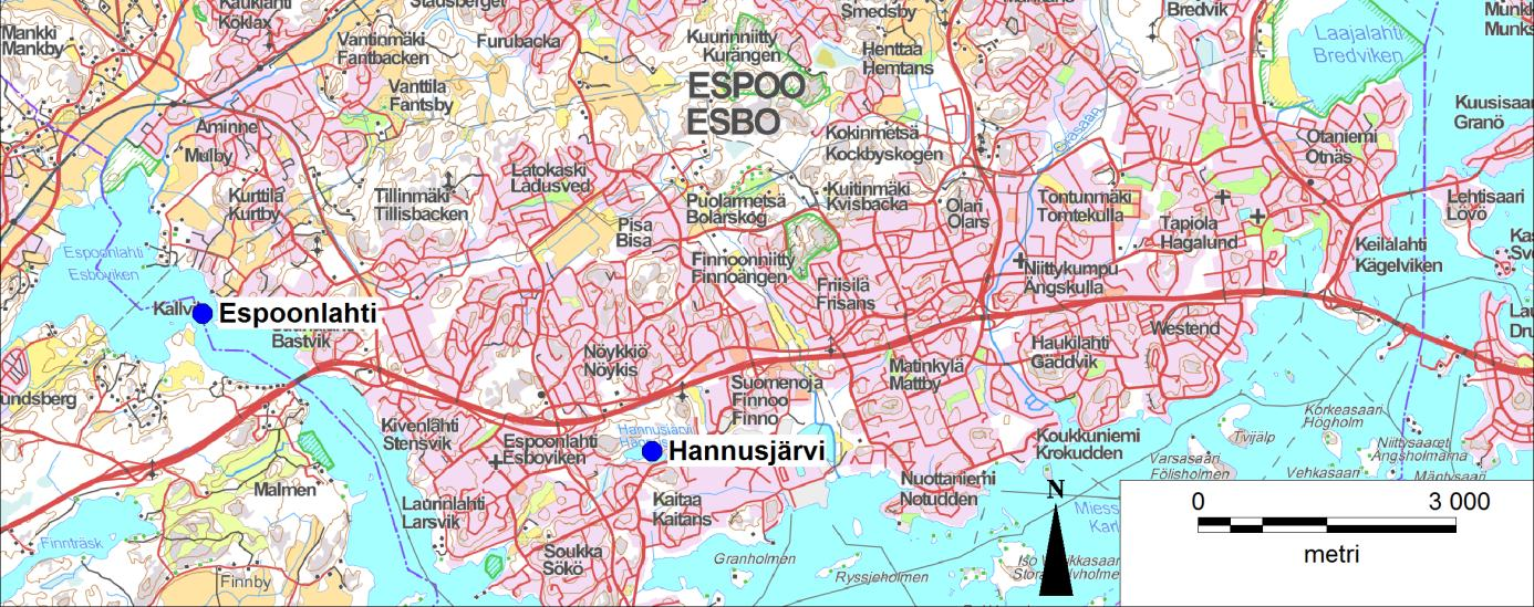 Järvien ja jokivesistöjen yleiskuvaukset ja perustiedot on poimittu vuoden 211 yhteenvedosta