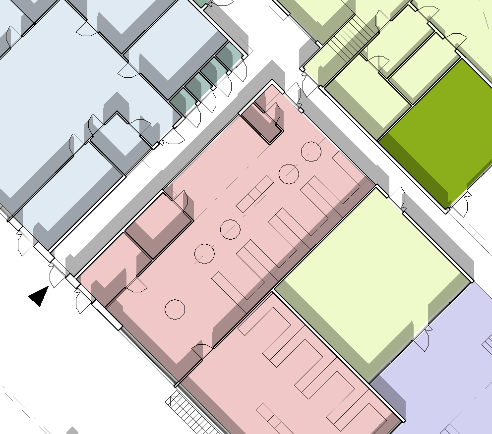 kitalous 1 122,0 m² 13,0 m² opet 9,0 m² mediateekki 68,0 m² 1 opetusrymä pimiö 8,5 m² työ / 40,5 m²