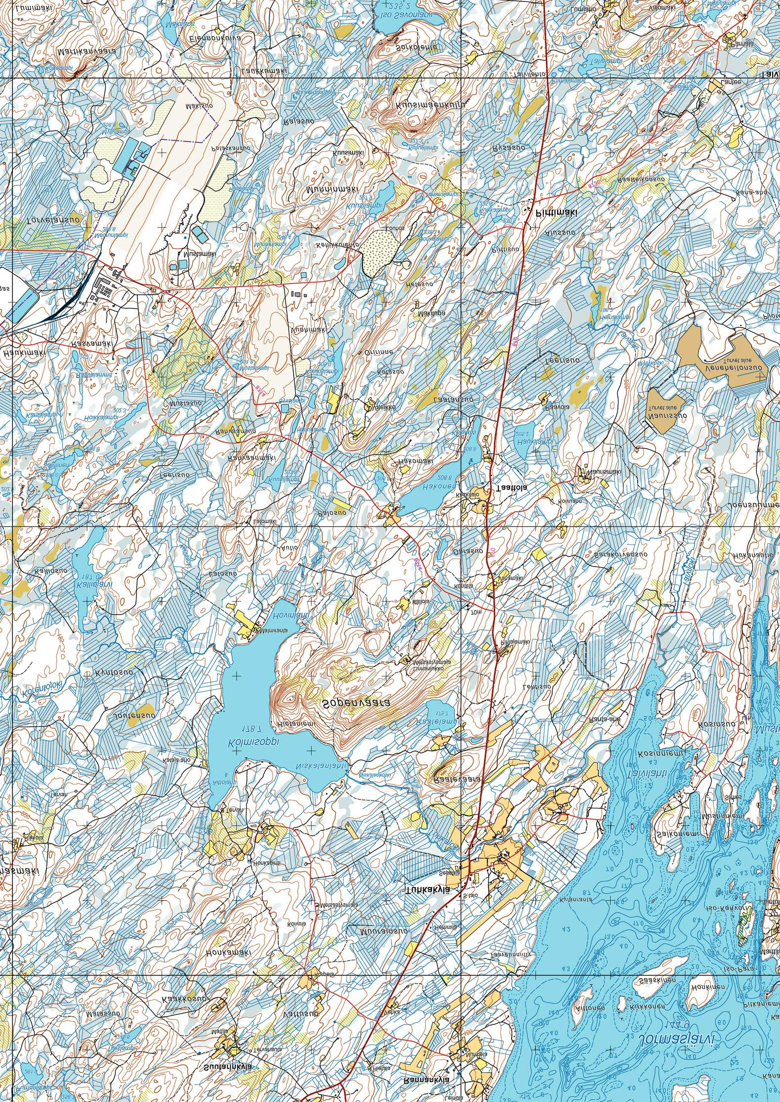 u Jor3 iirin raja Tuh1 Kaivosp Kol läh Kol1 Kal su Kal lä Kal1 Salpu1 Sal Salpu 0 500 1000 m Tilaaja Työn nimi Talvivaara Sotkamo Oy Lisätöiden