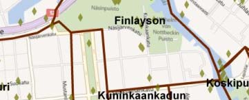 ympäristöön Hämeenkadun itäpäässä palaute liittyy useimmin jalankulku ja pyöräilyolosuhteisiin Keskustan kohentamiskohteet Esimerkkejä Hämeenpuistoon tehdyistä merkinnöistä kirjaston ympäristöön