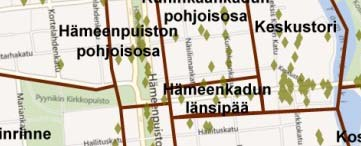 Hämeenpuisto tulisi elävöittää ympäri vuoden kirjaston ulkoinen ilme on murheellinen ja kaipaisi kohennusta Puistokonsertteja, kesäisiä tapahtumia, kahvila jne. Tapahtumilla ja vaihtuvilla teemoilla!