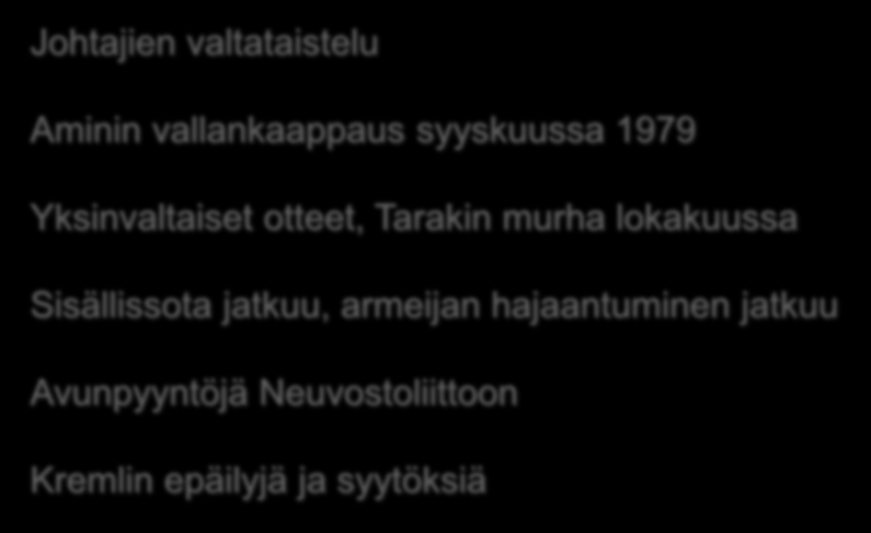 vallankaappaus syyskuussa 1979