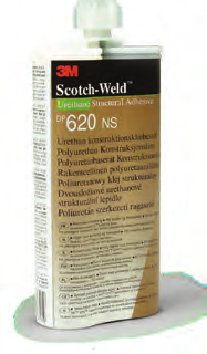 3M Scotch-Weld DP 8005 sopii hyvin puujäljitelmien ja esittelytelineiden komposiittimateriaalien liimaamiseen ilman pinnan esikäsittelyä.