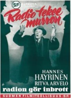 Uutisessa mainittu hyppy ja sen kuvaus liittyivät vuonna 1951 esitettyyn, hyvät arvostelut saaneeseen elokuvaan Radio tekee murron.