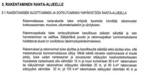 MÄNTYHARJUN KUNTA, LÄNSIOSAN RANTAOSAYLEISKAAVAN MUUTOKSET 2016 10 3.