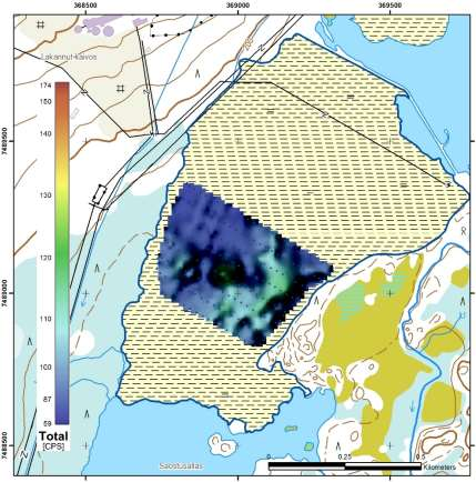 Tulosten tarkastelua UAV -mittaus: Totaalisäteily Mittaukset kahtena ajankohtana Mittauskorkeus 10 m 29.