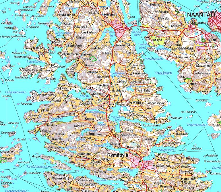 NAANTALIN KAUPUNKI LUONTOSELVITYS AJOLAN-KUNSTENNIEMEN RANTA-ASEMAKAAVAN MUUTOS 1. JOHDANTO Luontoselvitys on laadittu Naantalin Ajolan-Kunstenniemen ranta-asemakaavan muutoksen pohjatyöksi. 2.