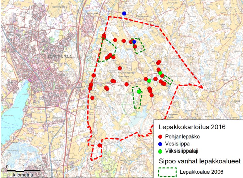 Rörstrand. Luokka: II. Lajit: viiksisiippa/isoviiksisiippa, pohjanlepakko. Kuvaus: Alueella on viiksisiippojen/isoviiksisiippojen saalistusalueiksi soveltuvia varttuneita kuusikoita.