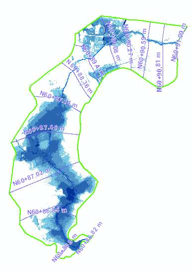 Määritetyt tulva-alueet = tulvavaarakartat -paikkatietoaineisto tulvavaarakartoitettuja alueita tulvatietojärjestelmässä 80 eri puolilta Suomea (tilanne 3/2011), vesistö- ja meritulvat