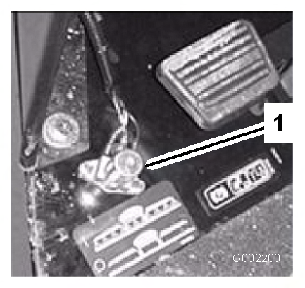 Puomien käyttökytkimet Puomien käyttökytkimet sijaitsevat ohjauspaneelin etuosassa istuimen oikealla puolella (Kuva 13).