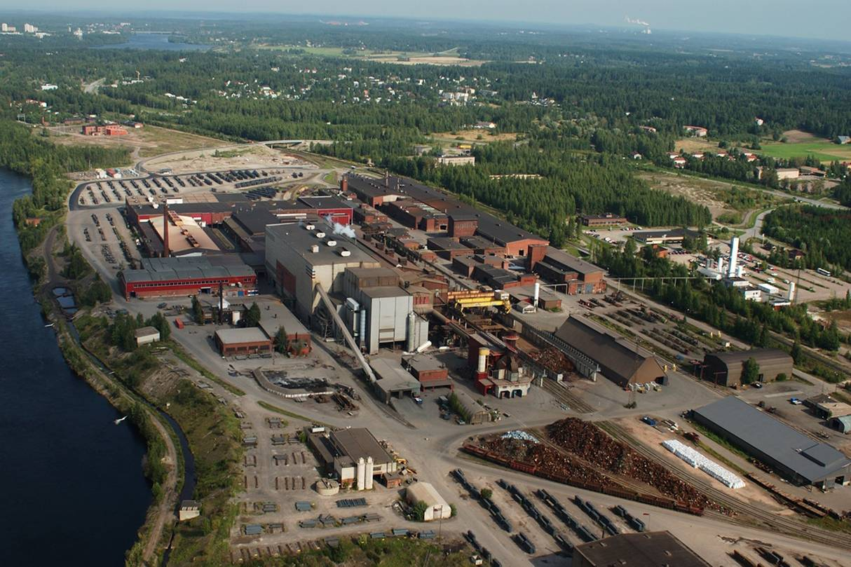 Ovako Imatra Steel Works Gate1 (Vehicles) Head office Development center Rolling mills Further processing School Steel