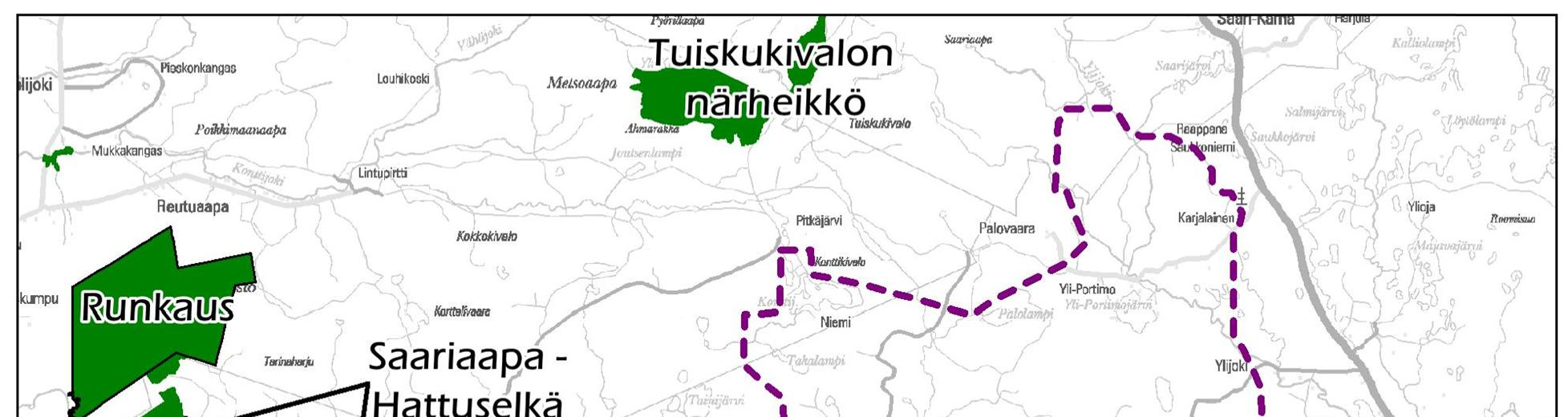 2.1 Epävarmuustekijät Natura-arviointi on laadittu asiantuntijatyönä olemassa olevaan tausta-aineistoon ja hankkeen YVA-menettelyn yhteydessä kerättyyn maastohavaintotietoon (mm.