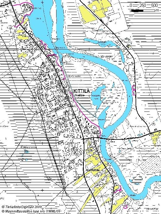 Penkereiden suunnittelu on aloitettu alueella vuoden 2005 tulvan jälkeen.