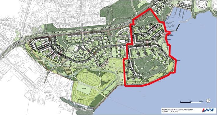 2017 Niemenranta III Niemenrannan asemakaavoitus jatkuu joukkoliikennekadun saattamisella loppuun ja