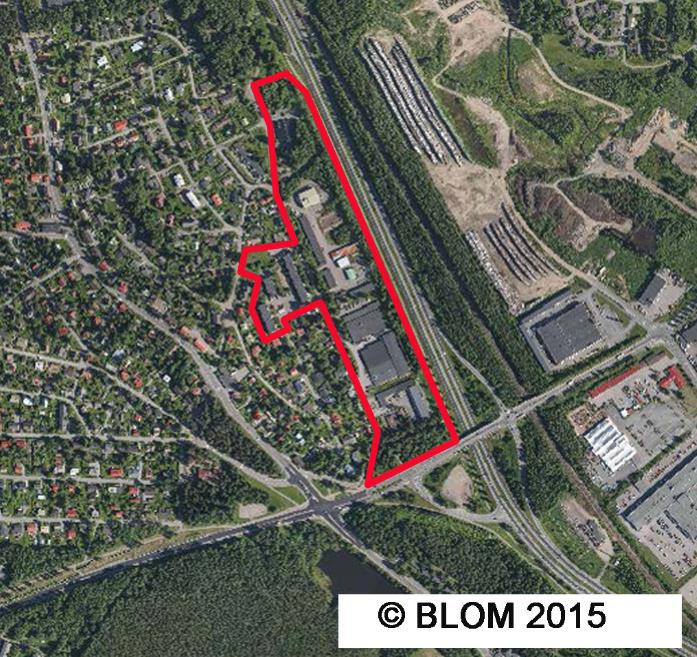 2017 Lamminpää, Nauhatehtaan alue (8585). Teollisuusalueen muuttaminen asuntoalueeksi VTS:n tontin maankäytön tehostaminen Asumista n.