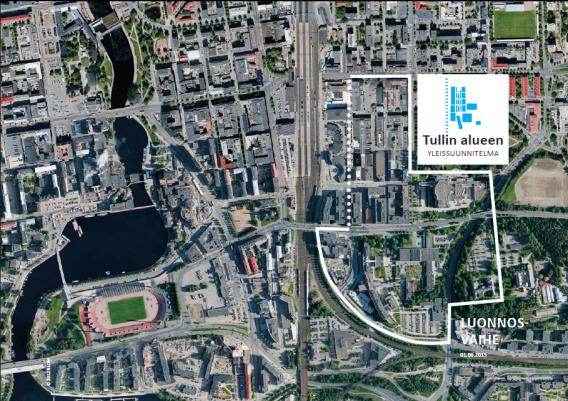 Tullin alue I 2018-2019 Tampereen kaupunki laatii Tullin alueelle maankäytön ja liikenteen yleissuunnitelmaa, jonka pohjalta