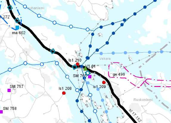 3.2. Suunnittelutilanne Sulkavan kunta 3 Etelä-Savon maakuntakaava on saanut lainvoiman 4.10.2010. Maakuntakaavassa suunnittelualueelle on osoitettu seututie 17.152 Virmutjoki Sulkava (maantie 438).