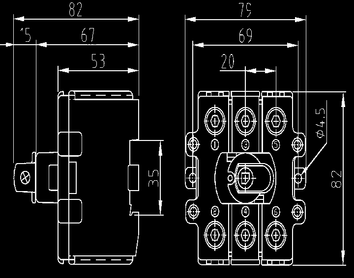 KUORMANKYTKIMET 125-160 A 3-napaiset vääntökytkimet VKA vääntökytkinsarja 125-160A on