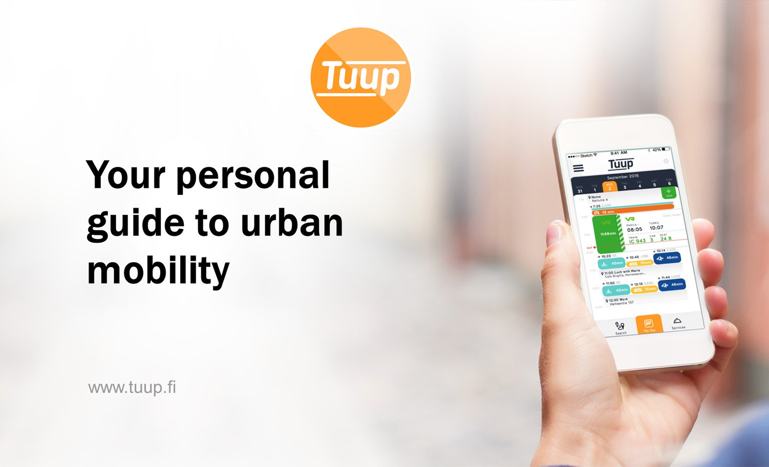 Mobility & Tourism Award: Tuup All mobility services at