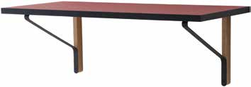 200 KAARI REB 010 SHELF WITH DESK SEINÄHYLLY