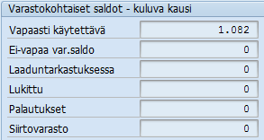 Kun varastokohtainen saldo alittaa kuvassa 1 olevan tilauspisteen 903 myyntierää, tietojärjestelmä luo ostajalle ostoimpulssin hankintaehdotuksen muodossa tilauspisteen alittavasta määrästä.